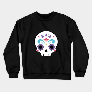 Sugar skull cobweb Crewneck Sweatshirt